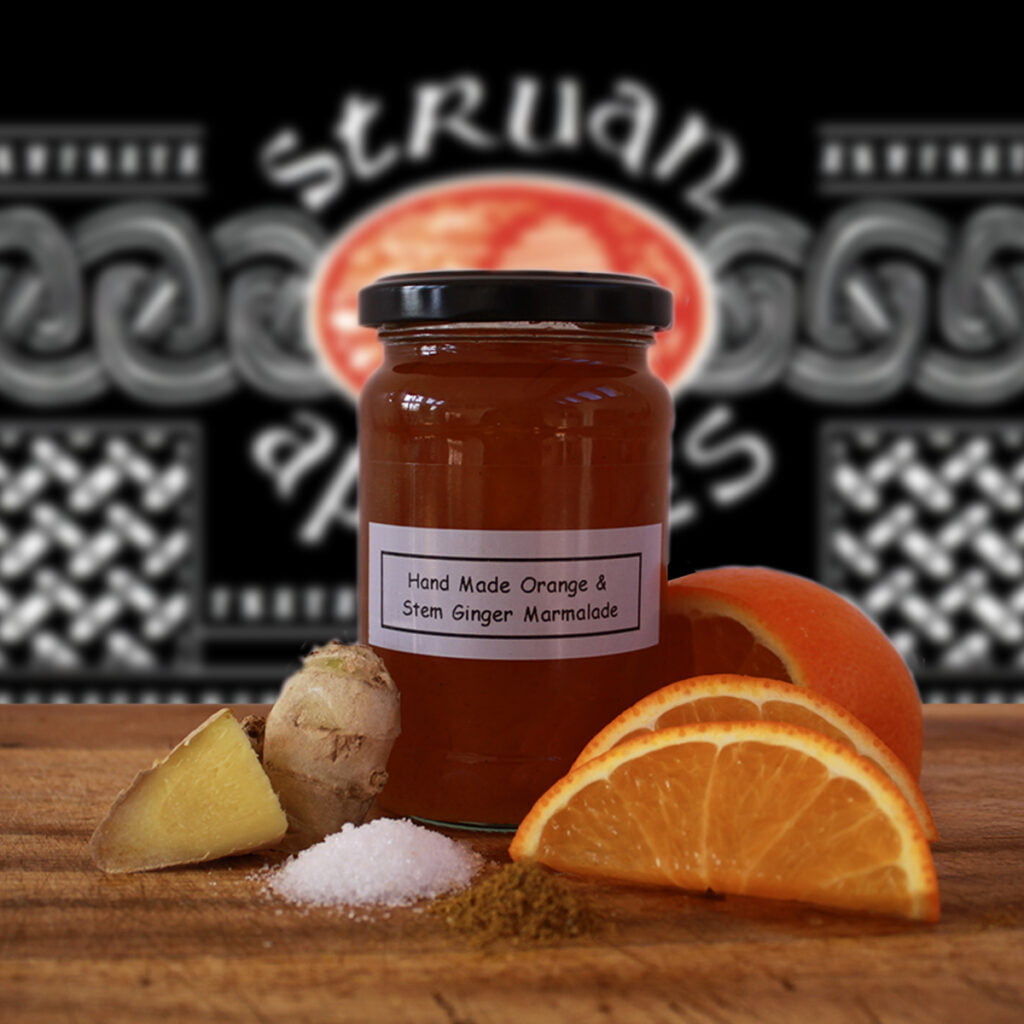 Orange & Stem Ginger Marmalade For Sale At Struan Apiaries Buy Online